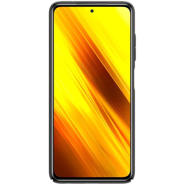 Nillkin Super Frosted Shield Case Xiaomi Poco X3 (Pro) - Zwart