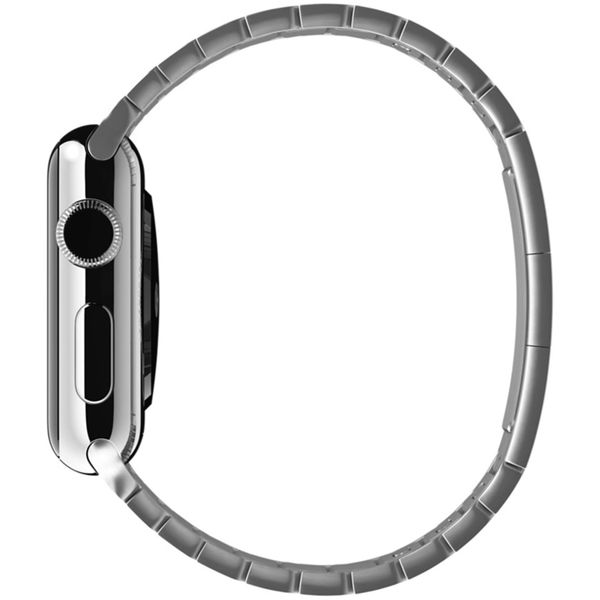 Apple Steel Link Band Apple Watch Series 1-9 / SE - 38/40/41 mm / Series 10 - 42 mm - Zilver