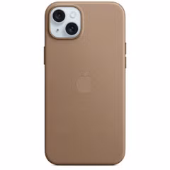 Apple FineWoven Backcover MagSafe Apple iPhone 15 Plus - Taupe