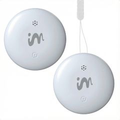 imoshion Wireless Tag - Bluetooth Tracker voor Android - 2 pack - Wit