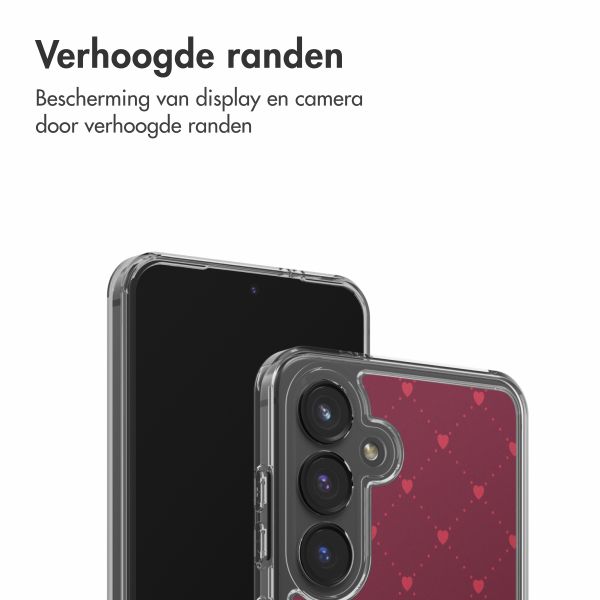 imoshion Design hoesje Samsung Galaxy S24 - Crush Check Coral Dust