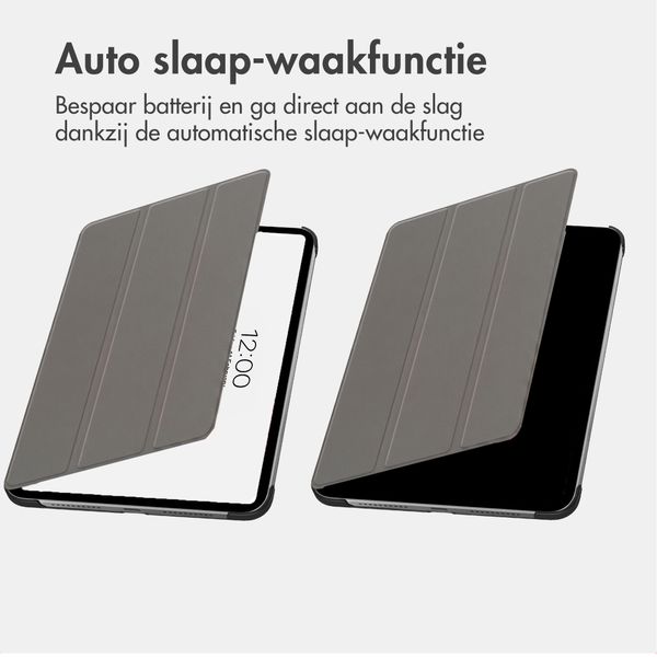 imoshion Trifold Bookcase Samsung Galaxy Tab A11 Plus - Grijs