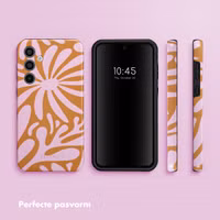 Selencia Vivid Backcover Samsung Galaxy A35 - Modern Bloom Pink