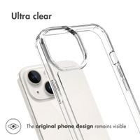 Accezz Xtreme Impact Back Cover Apple iPhone 15 - Transparent