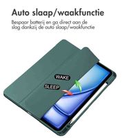 imoshion Trifold Hardcase Bookcase Apple iPad Air 13 inch (2025) M3 / (2024) M2 - Groen