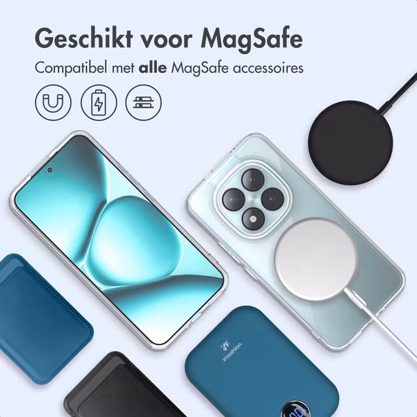 imoshion Protective Backcover met MagSafe Xiaomi Redmi Note 15 Pro Plus (5G) - Transparant