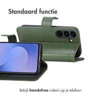 imoshion Luxe Bookcase Samsung Galaxy S25 FE - Groen
