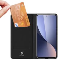 Dux Ducis Slim Softcase Bookcase Xiaomi 12 Lite - Zwart