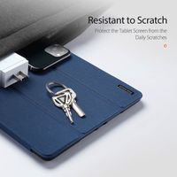 Dux Ducis Domo Bookcase Apple iPad 9 (2021) 10.2 inch / iPad 8 (2020) 10.2 inch / iPad 7 (2019) 10.2 inch - Donkerblauw