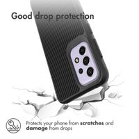 imoshion Rugged Hybrid Case Samsung Galaxy A33 - Zwart