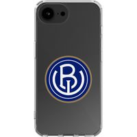 Clear Backcover Apple iPhone 16e - ASV Blauw-Wit