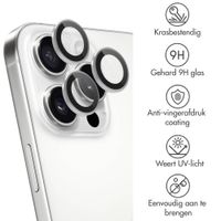 imoshion 2 Pack Camera lens protector Apple iPhone 16 Pro / 16 Pro Max - Wit / Titanium