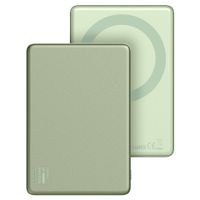 iDeal of Sweden Slim MagSafe Powerbank 5.000 mAh - Draadloze powerbank - Sage Green
