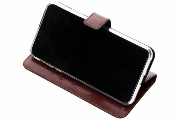 Valenta Leather Bookcase iPhone Xs Max