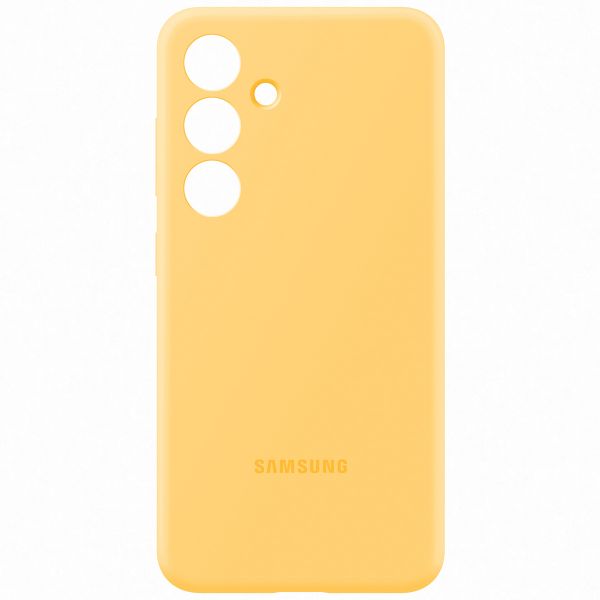 Samsung Originele Silicone Backcover Galaxy S24 - Yellow