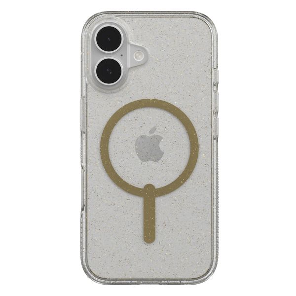 ZAGG Milan Snap Case met MagSafe Apple iPhone 16 - Gold Glitter