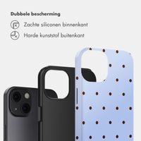 Selencia Vivid Backcover Apple iPhone 13 - Happy Dots Digital Sky
