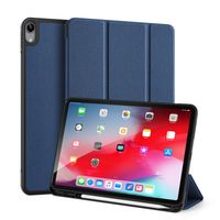 Dux Ducis Domo Bookcase Apple iPad Air 11 inch (2025) M3 / (2024) M2 / Air 5 (2022) / Air 4 (2020) - Donkerblauw