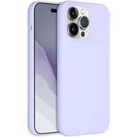 Accezz Liquid Silicone Back Cover Apple iPhone 14 Pro Max - Purple