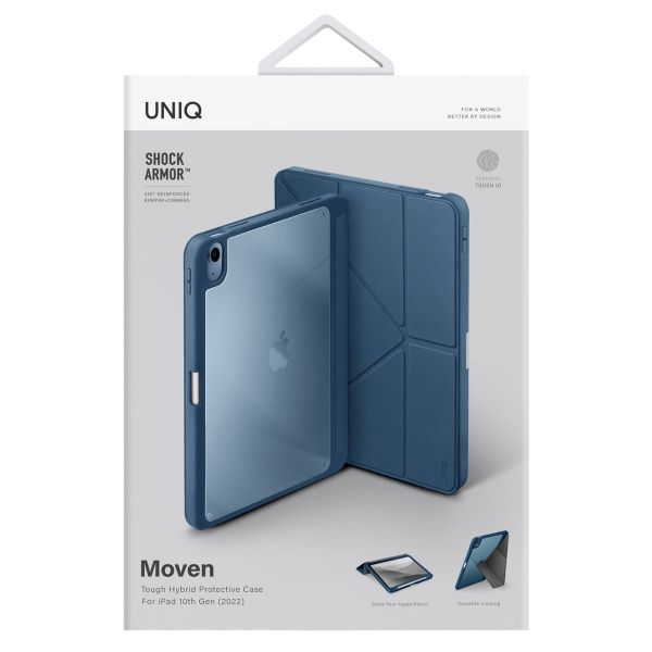 Uniq Moven Case Apple iPad 11 (2025) 11 inch A16 / iPad 10 (2022) 10.9 inch - Blue