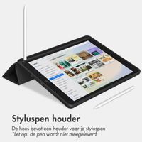 Accezz Smart Silicone Bookcase Apple iPad 6 (2018) 9.7 inch / iPad 5 (2017) 9.7 inch - Zwart
