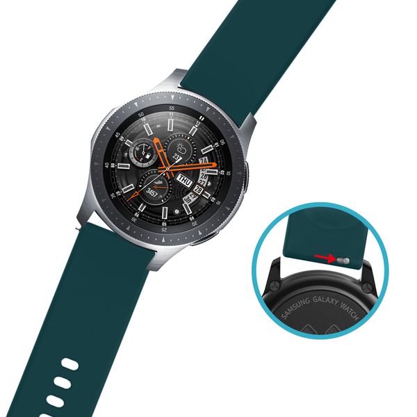 imoshion Siliconen bandje Galaxy Watch 46mm / Gear S3 Frontier /Watch 3 45mm - Groen