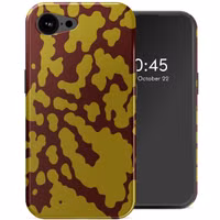 Selencia Vivid Backcover met MagSafe Apple iPhone 16e - Moo'd Olive Dust