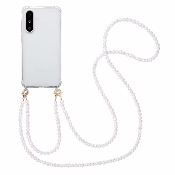 imoshion Backcover met Telefoonkoorden Samsung Galaxy A56 - Parels