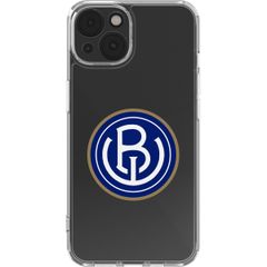 Clear Backcover Apple iPhone 14 - ASV Blauw-Wit