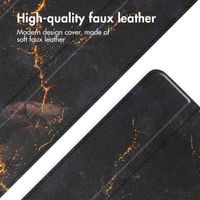 imoshion Design Trifold Case Apple iPad Pro 13 (2025) M5 / (2024) M4 - Black Marble