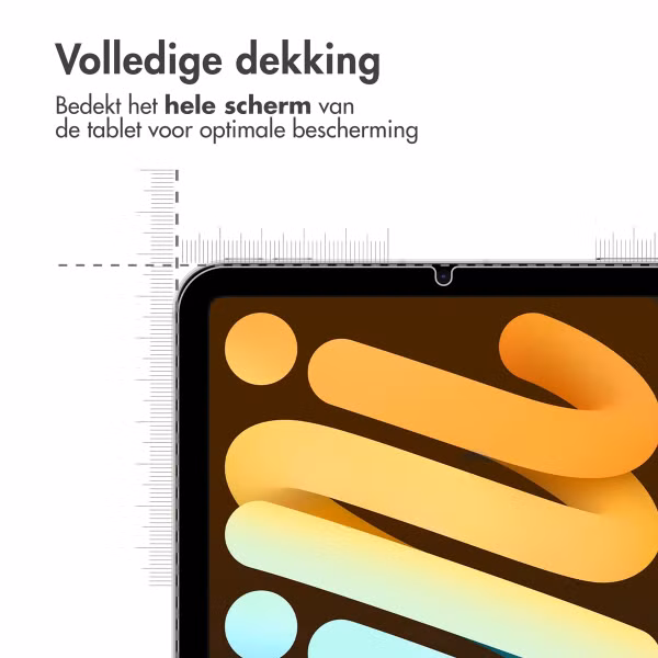 imoshion Gehard glas screenprotector Apple iPad Mini 7 (2024) / iPad Mini 6 (2021)