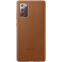 Samsung Originele Leather Backcover Galaxy Note 20 - Bruin