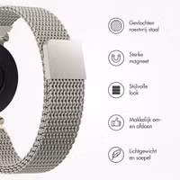 imoshion Milanees magnetisch bandje Garmin Lily 2 - Sterrenlicht