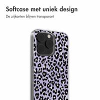 imoshion Design hoesje Apple iPhone 14 - Leopard Lilac