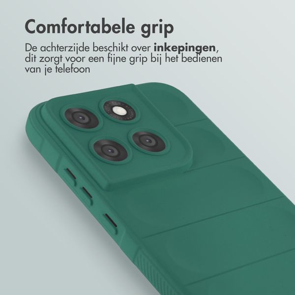 imoshion EasyGrip Backcover Motorola Moto G77 - Donkergroen