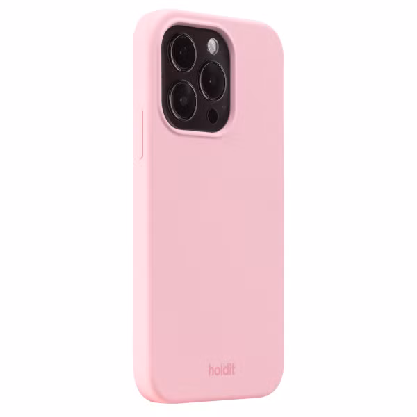 Holdit Silicone Case Apple iPhone 15 Pro - Pink