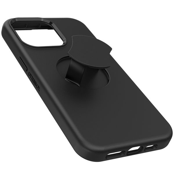 OtterBox Otter + Pop Symmetry Backcover iPhone 15 Pro Max - Zwart