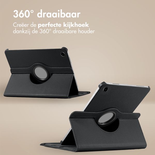 imoshion 360° draaibare Bookcase Samsung Galaxy Tab A11 Plus - Zwart