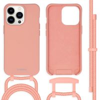 imoshion Color Backcover met afneembaar koord iPhone 13 Pro - Peach