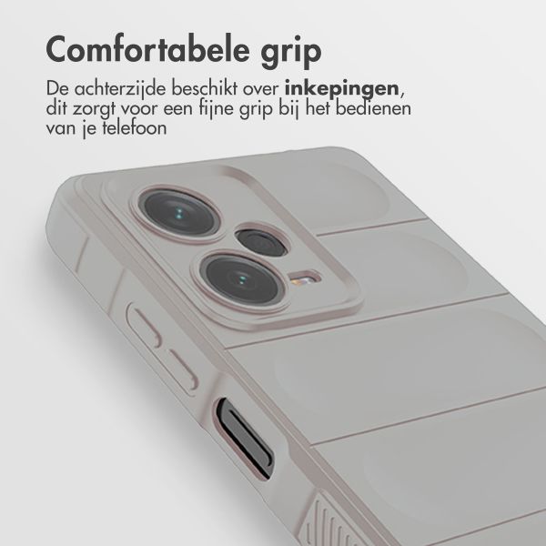 imoshion EasyGrip Backcover Xiaomi Redmi Note 12 Pro Plus - Grijs