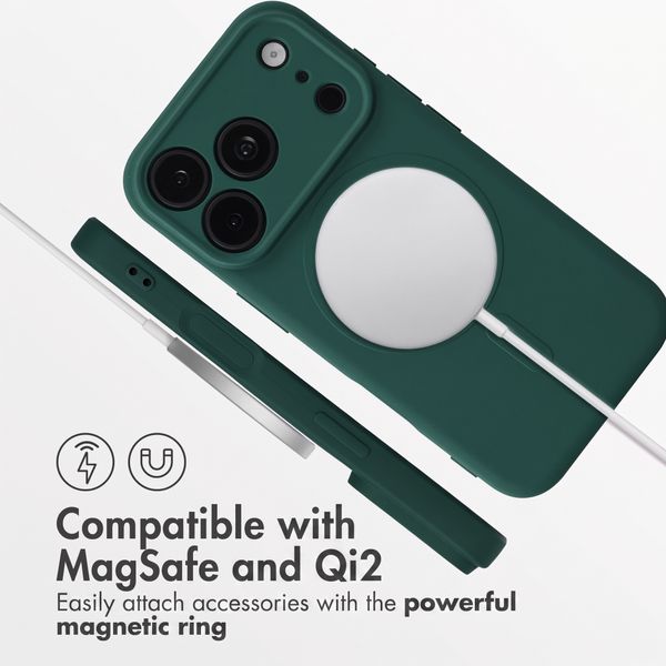 imoshion Colour Back Cover with MagSafe Apple iPhone 18 Pro Max / 17 Pro Max - Dark Green