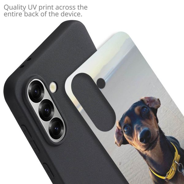 Ontwerp je eigen Samsung Galaxy A36 gel hoesje - Zwart