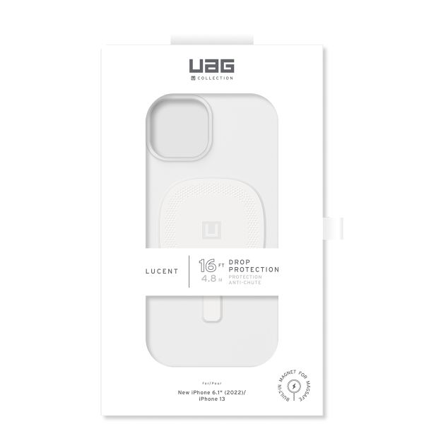 UAG Lucent 2.0 Backcover MagSafe iPhone 14 - Marshmallow