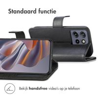 imoshion Luxe Bookcase Motorola Thinkphone 25 / Motorola Edge 50 Neo / Edge 60 Neo - Zwart