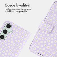 imoshion Design Bookcase Samsung Galaxy S25 - White Daisy