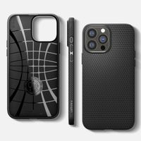 Spigen Liquid Air™ Backcover iPhone 13 Pro Max - Zwart