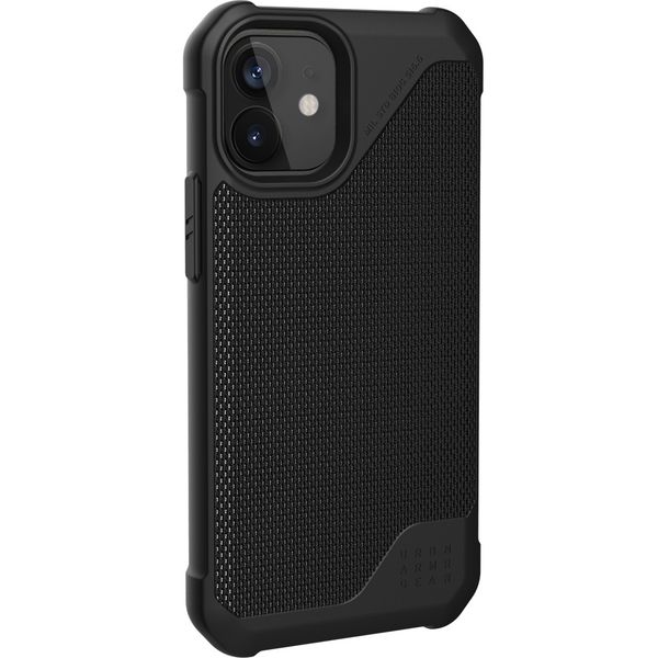 UAG Metropolis LT Backcover iPhone 12 Mini - Kevlar Black