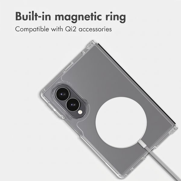 Accezz Xtreme Impact Back Cover with MagSafe Samsung Galaxy Z Fold 8 - Transparent
