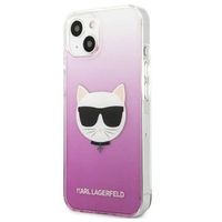 Karl Lagerfeld Hardcase Backcover Choupette iPhone 13 - Roze