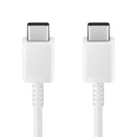 Samsung Originele USB-C naar USB-C kabel in Fabrieksverpakking - 5A - 1.8 meter - Wit